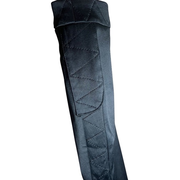 ICB New York Black Pants Moto Women’s Sz 8 Made In Japan Punk Whimsigoth Modern - Picture 5 of 11